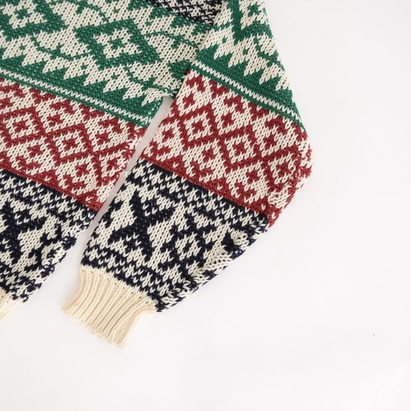 Original Cube Mulit-colour Knit Crewneck Sweater - Picture 14 of 14